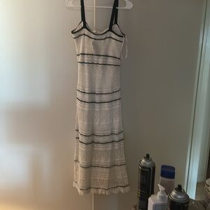 Abercrombie and Fitch large petite crocheted summer dress with liner